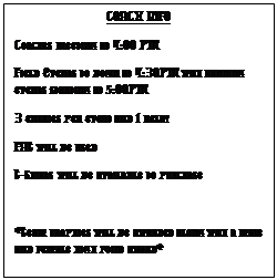 Text Box: COACH INFO
Coaches meeting at 4:00 PM
Field Events to begin at 4:30PM with running events starting at 5:00PM
3 entries per event and 1 relay
FAT will be used
T-Shirts will be available to purchase

*Team trophies will be awarded along with a male and female high point award*
